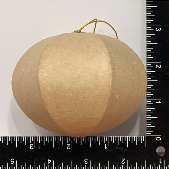 Celebrate It Handmade Paper Mache Christmas Ornament DIY Craft 427207 - Picture 1 of 4